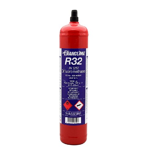 DC 413-XC0423 BOMBOLA RICARICABILE CONTENENTE GAS REFRIGERANTE R32