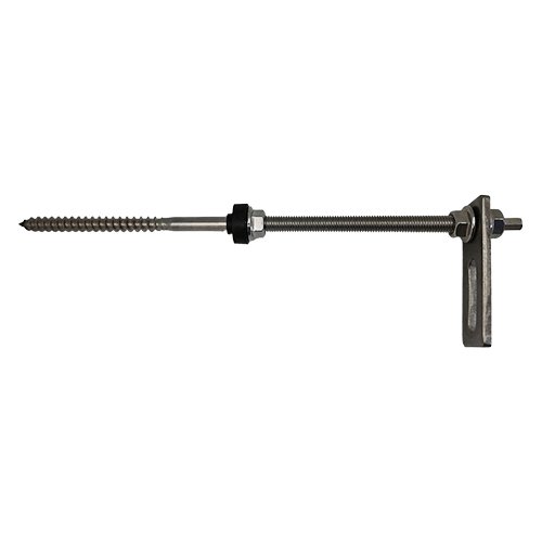 ATON 415-KNT1 KIT 6 PZ VITE DOPPIA CON PIASTRA PER INSTALLAZIONE A TETTO IN FALDA