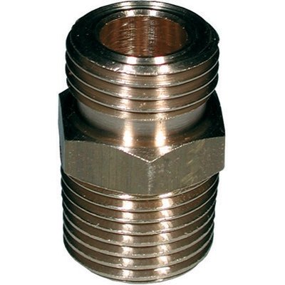 NOVAC 421-681-02 RACCORDO A NIPPLES IN OTTONE CON FILETTATURA DX/SX