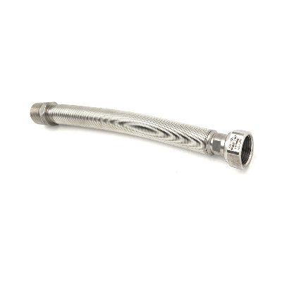 ATON 422-760-05 FLESSIBILE INOX RACCORDO IN OTTONE MM 130 / 220  (per Acqua)