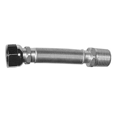 PARIG 422-P761-06 FLESSIBILE INOX RACCORDO IN OTTONE MM 220 / 420 ACQUA PARIGI