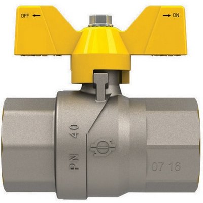 FIV 424-5300-05 VALVOLA A SFERA GAS CON FARFALLA FUTURGAS FF