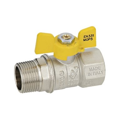 BUGAT 424-701-05 VALVOLA A SFERA GAS MF A FARFALLA MOD. DAKOTA