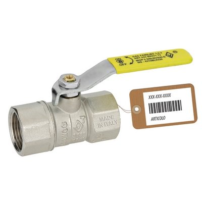 FAIDF 424-702F-05 VALVOLA A SFERA GAS FF CON LEVA LUNGA MOD. DAKOTA F-BRICO