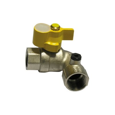 ENOLG 424-9008-05 VALVOLA A SFERA GAS FF A SQUADRA S.ZA SERRATURA