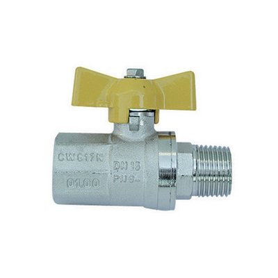 BUGAT 424-901-06 VALVOLA A SFERA GAS MF A FARFALLA