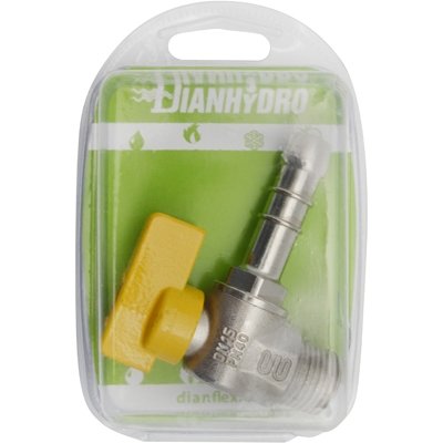FAIDF 424-906Y-04M RUBINETTO A SFERA GAS SQUADRA M BLISTER