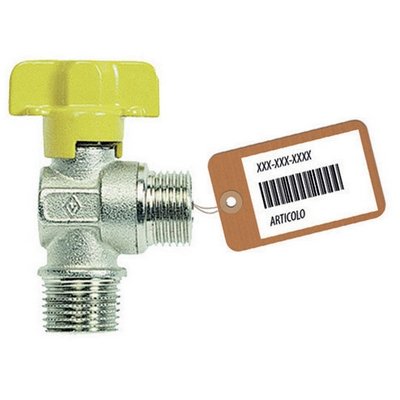 FAIDF 424-909F RUBINETTO A SFERA PER GAS SQUADRA MM F-BRICO