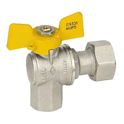 BUGAT 424-9106-05 VALVOLA A SFERA GAS FEMMINA / DADO MOBILE
