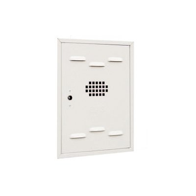 DK 425-043-5040 SPORTELLO PER PROTEZIONE GAS PREVERNICIATO BIANCO