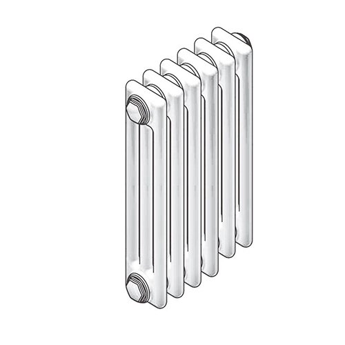 ZEHND 430-Z30870-10 RADIATORE TUBOLARE IN ACCIAIO 3 COLONNE ZEHNDER CHARLESTON MOD. 3087