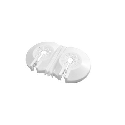 DK 433-189 ROSETTA MATERIALE PLASTICO UNIVERSALE DOPPIA