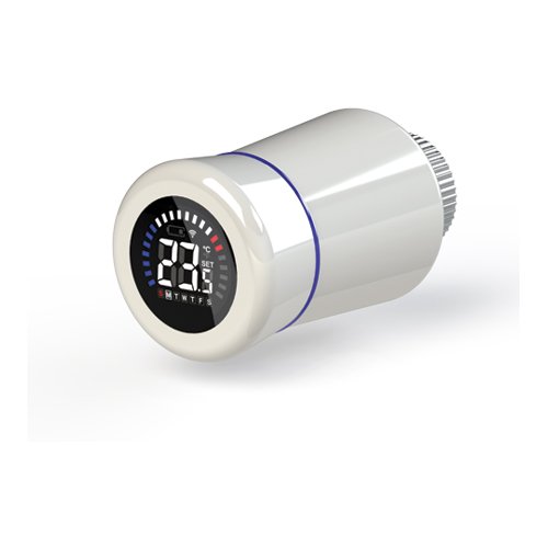 TIEMM TESTA TERMOSTATICA TIEMME ELETTRONICA WIFI Bianca