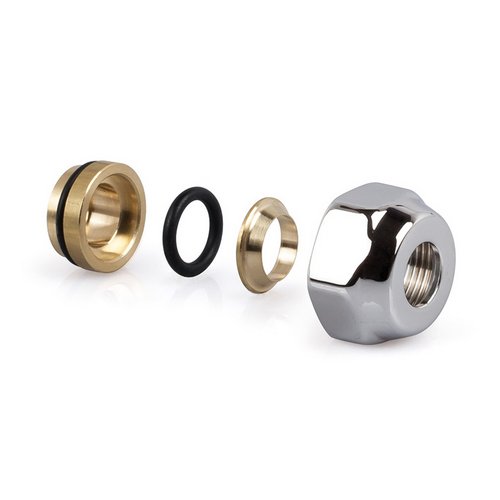 SR 433-S0481-12 RACCORDO PER TUBO RAME A TENUTA O-RING