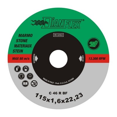 DH 507-IDM-23020 DISCO ABRASIVO PER MARMO