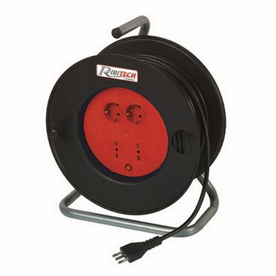 RIBIM 508-D189 AVVOLGICAVO ELETTRICO 40 MT