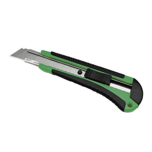 GRYN 600-GC118 CUTTER GRYN 18MM C/IMPUGNATURA ANTISCIVOLO IN GOMMA