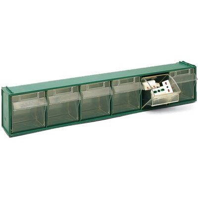DH 601-VFOX102-VE CASSETTIERA SOVRAPPONIBILE IN PP FOX 102 - MM 600x94x H.112