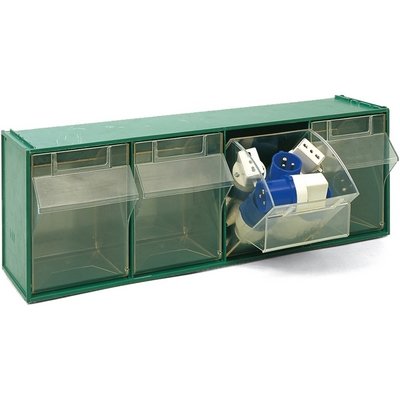 DH 601-VFOX104-VE CASSETTIERA SOVRAPPONIBILE IN PP FOX 104 - MM 600x177x H.206