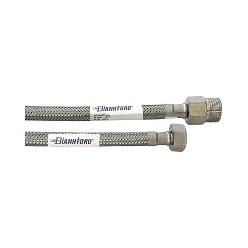 DH F221-IP020-M44 FLESSIBILE INOX MODELLO PROLUNGATO  CM. 020