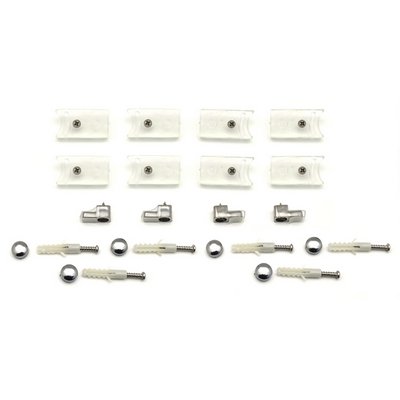 DHIMP R100-G06 KIT ACCESSORI DI FISSAGGIO PER BOX DOCCIA LINEA ESSENTIAL