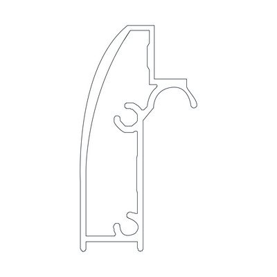 DH R100-G83-140 PROFILO ORIZZONTALE NICCHIA ESSENTIAL