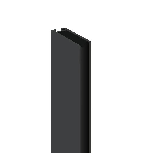DH    PROFILO PER FISSAGGIO A MURO WALK-IN CLEVER Cromo