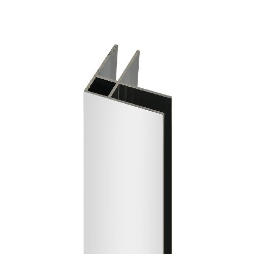 DH    PROFILO PER CONNESSIONE ANGOLO WALK-IN CLEVER Cromo