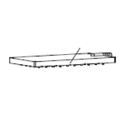 DH R100-PST057 SOFFIONE DOCCIA PER NS. ART 100-PAS - 100-PAR - 100-PAF-B