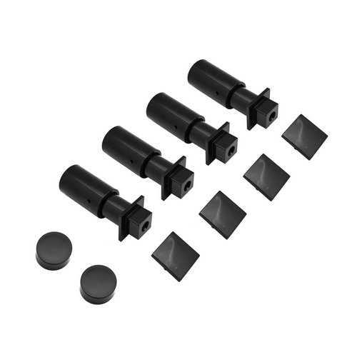 ATON R432-HD02 KIT INSTALLAZIONE TERMOARREDO DESIGN ANTRACITE TUBI QUADRATI