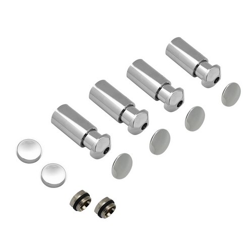 ATON R432-HD03 KIT INSTALLAZIONE TERMOARREDO DESIGN CROMO TUBI TONDI