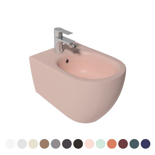 NYMO  BIDET SOSPESO INFINITY Er. Rub. Bordeaux Opaco