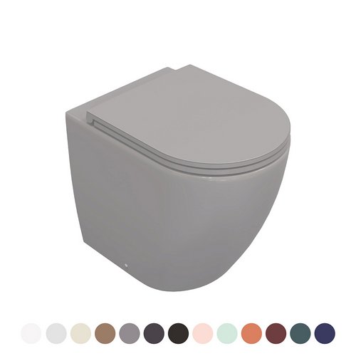 NYMO  VASO FILO MURO RIMLESS INFINITY Bianco Lucido