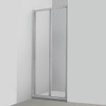 KINED - PORTA DOCCIA A LIBRO FAST PLUS CRISTALLO