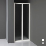 KINED - PORTA DOCCIA A LIBRO FAST 2000 CRISTALLO