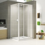 DIANKAMIN - NICCHIA DOCCIA 3 ANTE SCORREVOLI TRIS LUX ACRILICO