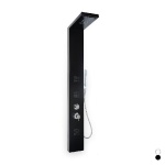 METAF - PARETE ATTREZZATA MULTIFUNZIONE MOD. MANHATTAN  ALLUMINIO