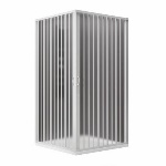 DIANHIDRO - BOX DOCCIA 2 LATI A SOFFIETTO RID. MOD. ROSY LINEA PLISSE'