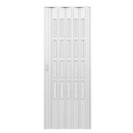 DIANHIDRO - PORTA D'ARREDO PER INTERNO A SOFFIETTO CON VETRO NIAGARA BIANCO