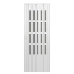 DIANHIDRO - PORTA D'ARREDO PER INTERNO A SOFFIETTO CON VETRO NIAGARA FUME'