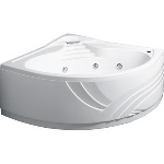 GLADH - VASCA ANGOLARE CON IDROMASSAGGIO E PANNELLO MOD. CIPRO