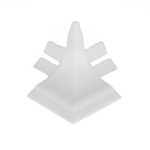 ESCLU - 5 PZ RACCORDI ESTERNI PER PROFILO IGIENICO LATERALI MORBIDI