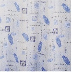 DIANHIDRO - TENDA PER DOCCIA 1 LATO CM. 120 X 200 Mod. Acquarello