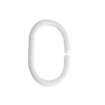 DIANHIDRO - 12 PZ GANCI PER FISSAGGIO TENDA DOCCIA