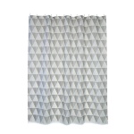 SPIRE - TENDA PER DOCCIA IN TESSUTO POLIESTERE NAROK