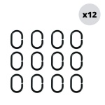 SPIRE - 12 PZ ANELLI PER TENDA DOCCIA IN POLIPROPILENE