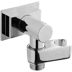 BOSSI - SUPPORTO INCASSO CON ATTACCO CONICO GIREVOLE CROMO