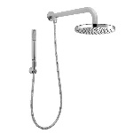 BOSSI - BRACCIO DOCCIA CON SOFFIONE E DOCCETTA ZOE RENOVATION