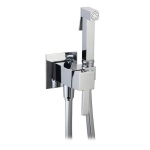 DH - SET MISCELATORE A INCASSO QUADRO CON SHUT-OFF E SUPP. INTEGRATO