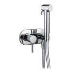 DH - SET MISCELATORE A INCASSO TONDO CON SHUT-OFF E SUPP. LATERALE